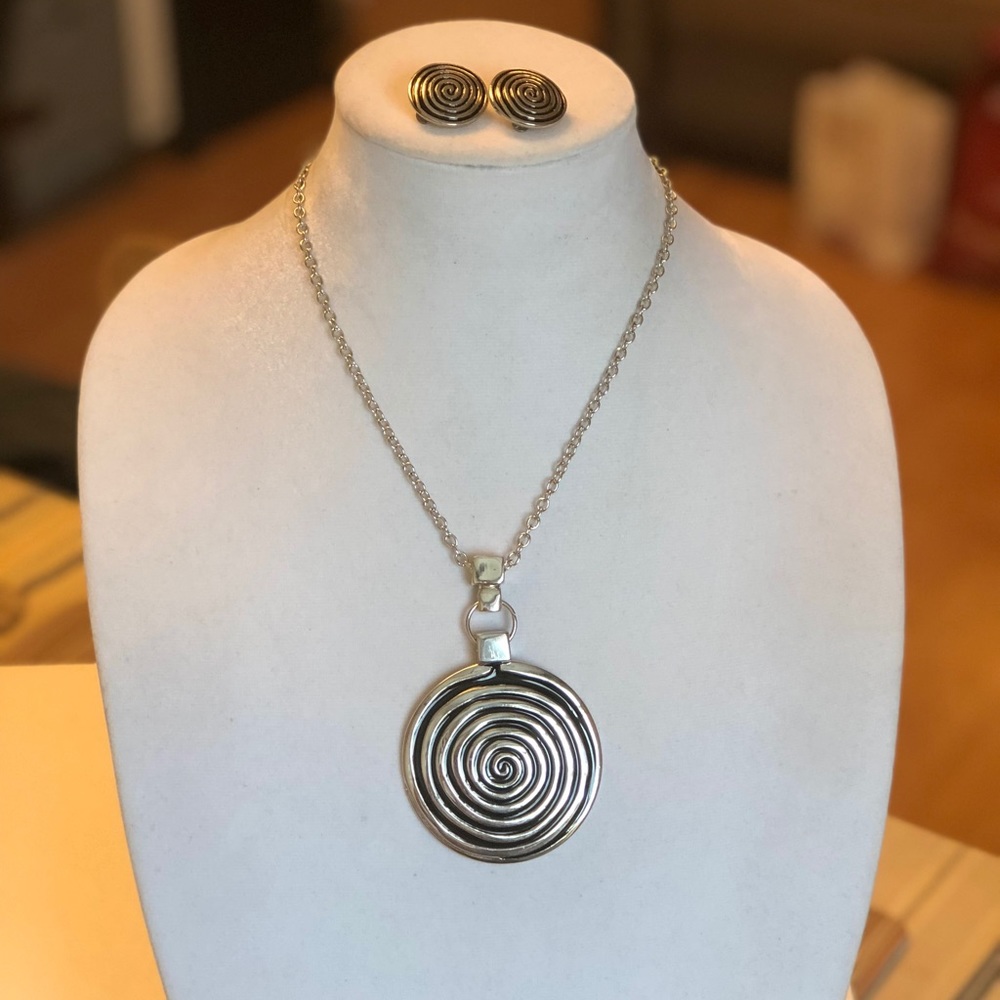 Set Silver Plated Brass.